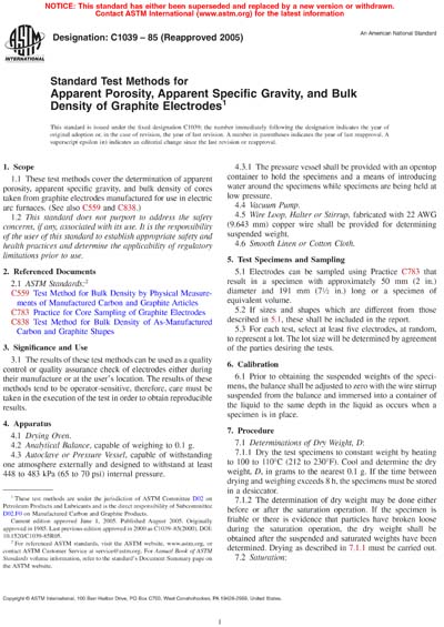 Standards PDF Cover Page