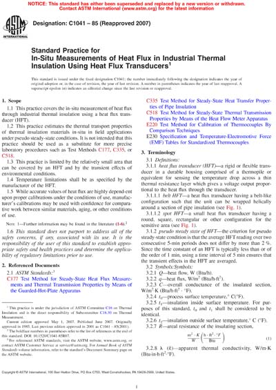 Standards PDF Cover Page
