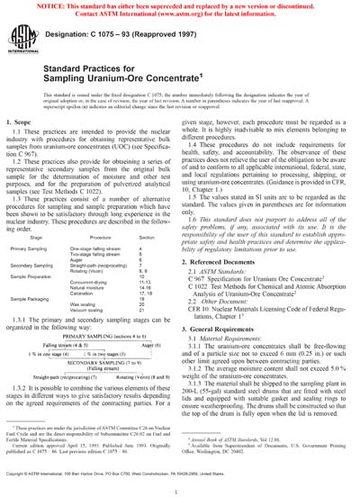 Standards PDF Cover Page