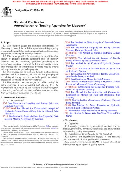 Standards PDF Cover Page