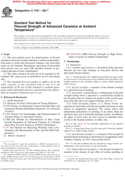 Standards PDF Cover Page