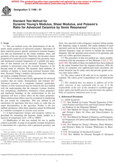 Standards PDF Cover Page