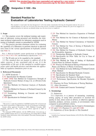 Standards PDF Cover Page
