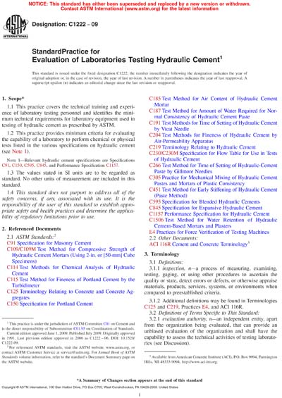 Standards PDF Cover Page