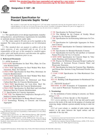 Standards PDF Cover Page