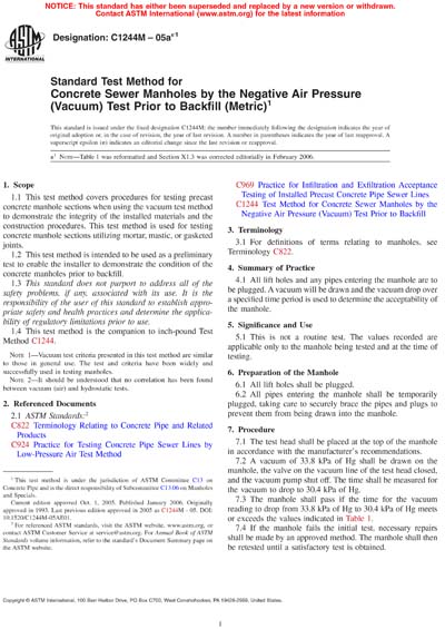 Standards PDF Cover Page