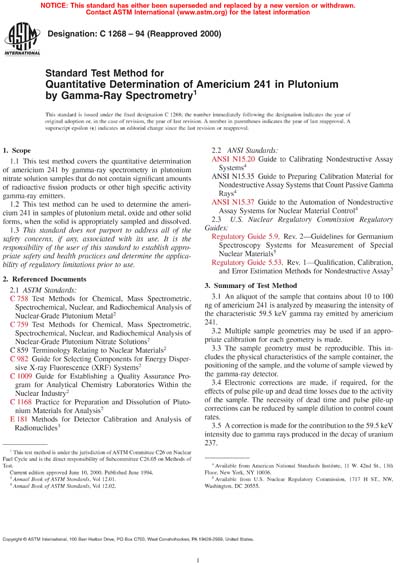 Standards PDF Cover Page