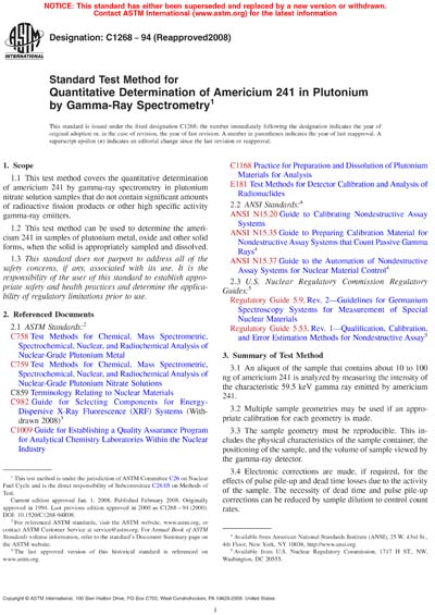 Standards PDF Cover Page