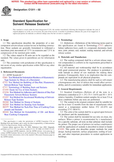 Standards PDF Cover Page