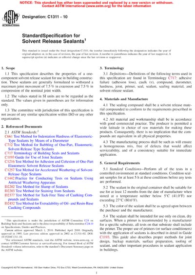 Standards PDF Cover Page