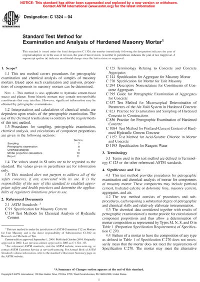 Standards PDF Cover Page
