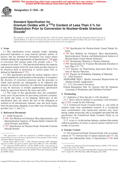 Standards PDF Cover Page