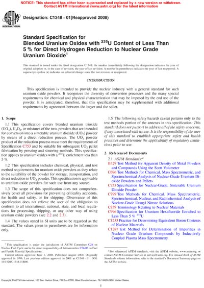 Standards PDF Cover Page