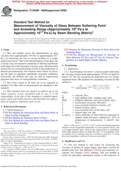 Standards PDF Cover Page