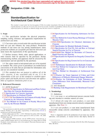 Standards PDF Cover Page