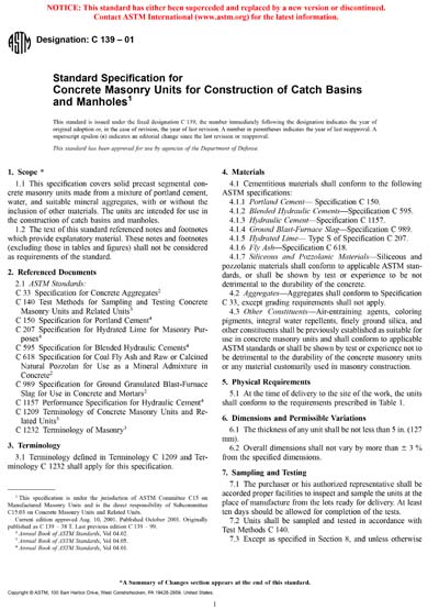 Standards PDF Cover Page