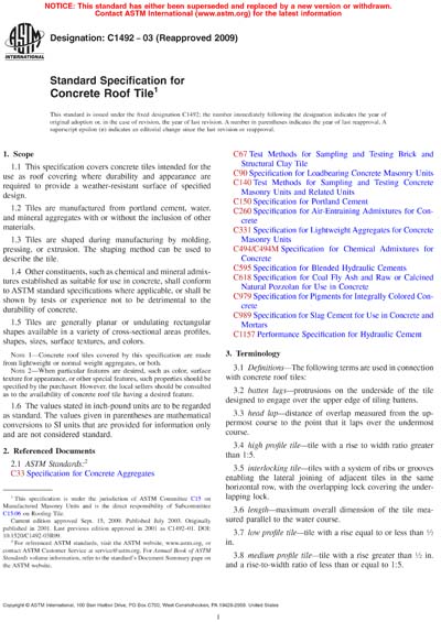 Standards PDF Cover Page