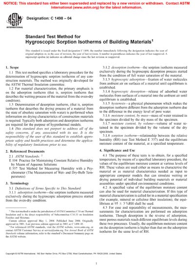 Standards PDF Cover Page