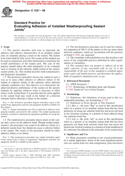 Standards PDF Cover Page