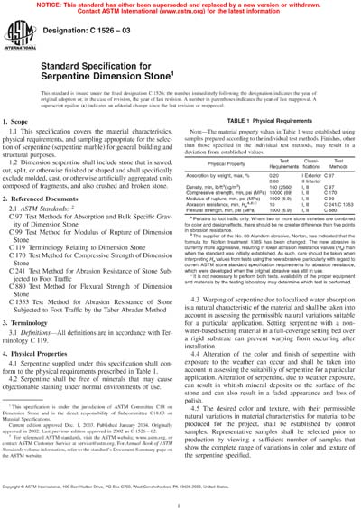 Standards PDF Cover Page