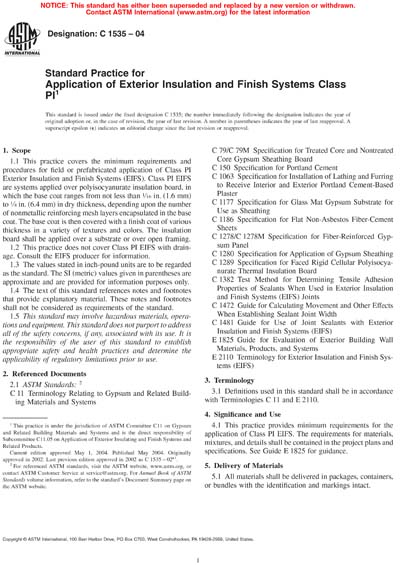Standards PDF Cover Page