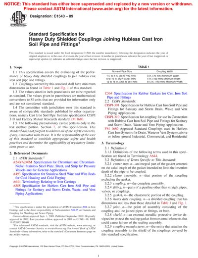 Standards PDF Cover Page