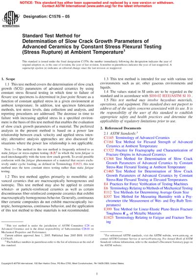Standards PDF Cover Page