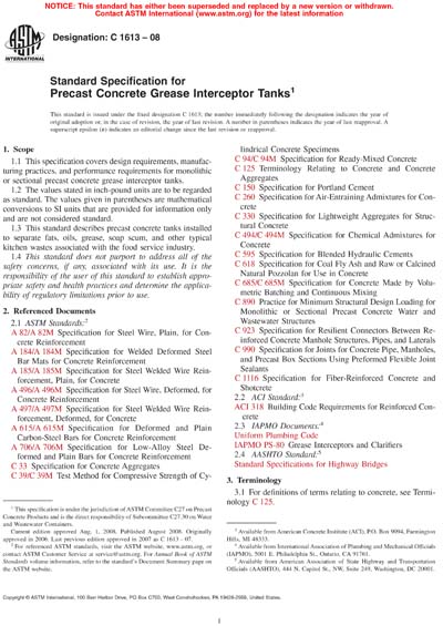Standards PDF Cover Page
