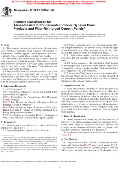 Standards PDF Cover Page