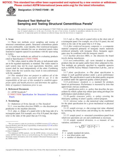 Standards PDF Cover Page