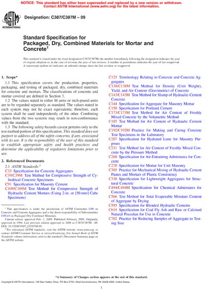 Standards PDF Cover Page