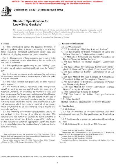 Standards PDF Cover Page