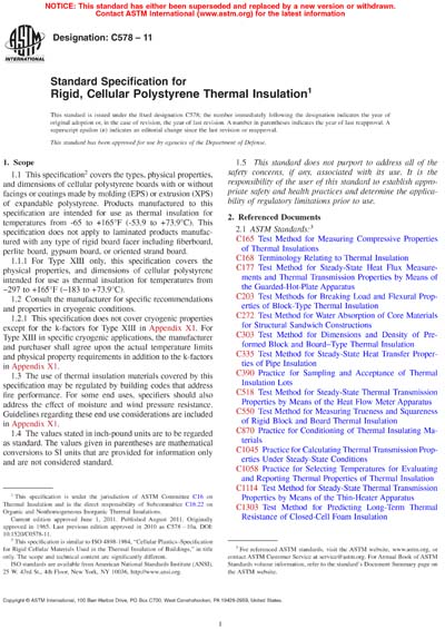 Standards PDF Cover Page