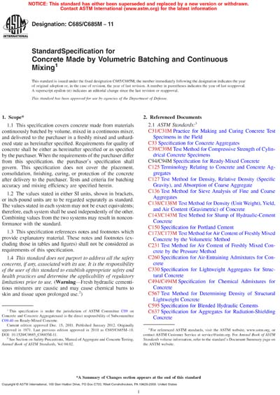 Standards PDF Cover Page