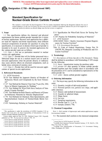 Standards PDF Cover Page