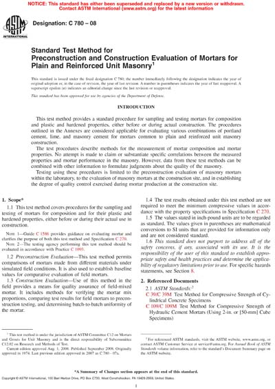 Standards PDF Cover Page