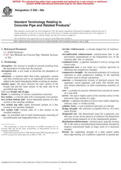 Standards PDF Cover Page