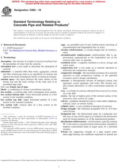 Standards PDF Cover Page