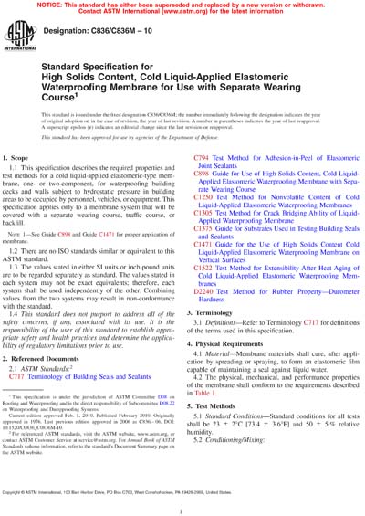Standards PDF Cover Page