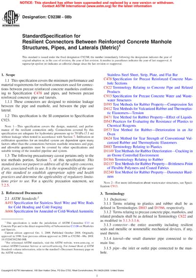Standards PDF Cover Page
