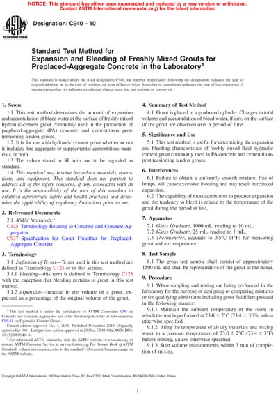 Standards PDF Cover Page