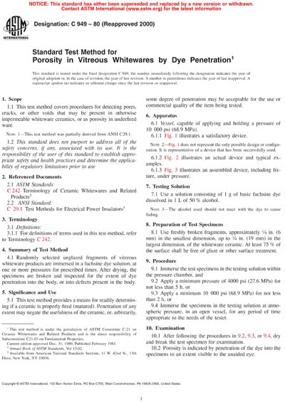 Standards PDF Cover Page