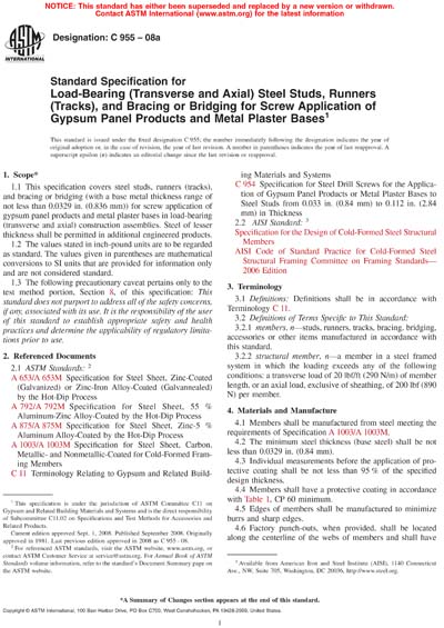 Standards PDF Cover Page