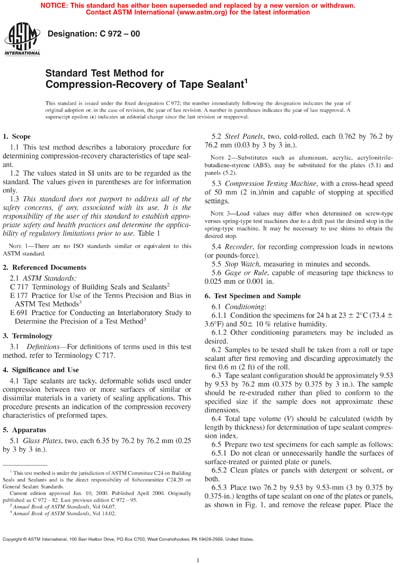 Standards PDF Cover Page