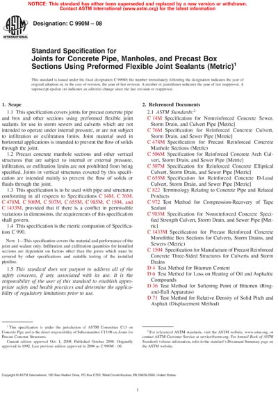 Standards PDF Cover Page