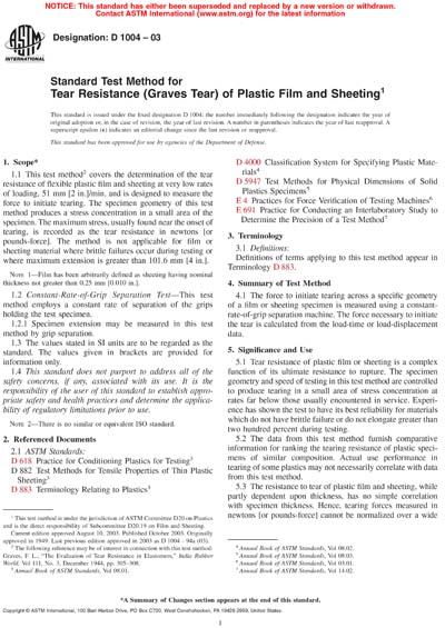 Standards PDF Cover Page