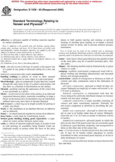 Standards PDF Cover Page