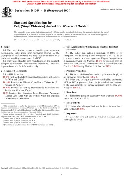 Standards PDF Cover Page