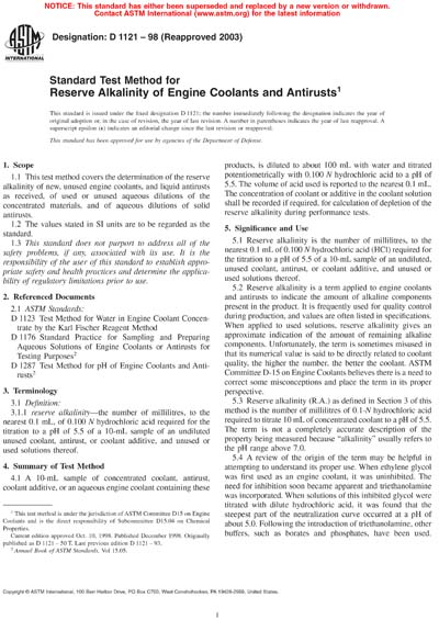 Standards PDF Cover Page