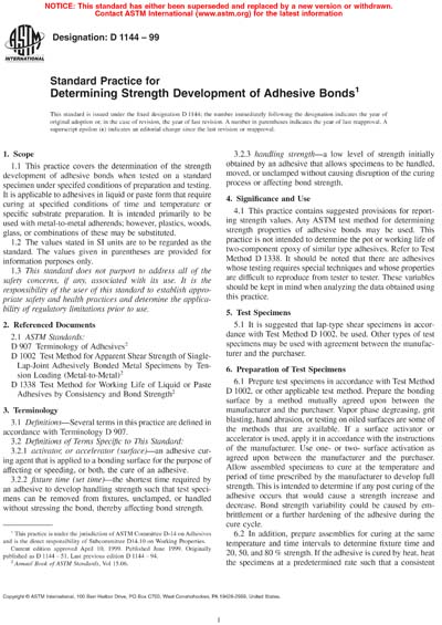 Standards PDF Cover Page